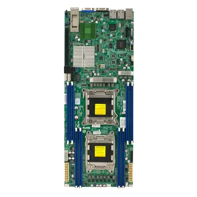 Supermicro X9DRT-F-B | Socket LGA2011 Intel C602J Chipset Proprietary System Board (Motherboard) Supports 2x Xeon E5-2600/E5-...