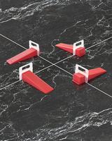 VEVOR Tile Leveling System Clips, Various specifications, Tile Spacers Clips Tile Tools, Floor Wall Spacer Tiling Tool Set, T...