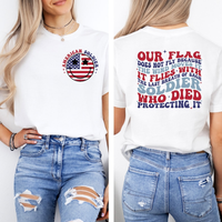 Our Flag Does Not Fly Because the Wind Moves It Shirt, 4th Of July Shirt, Patriotic Shirts, Usa Flag Shirt, Independence Day ...