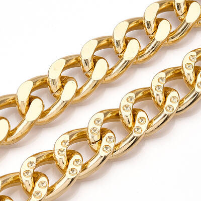 Aluminum Grooved Curb Chains