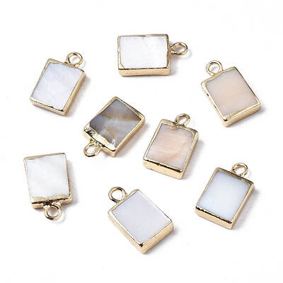 Natural Freshwater Shell Charms