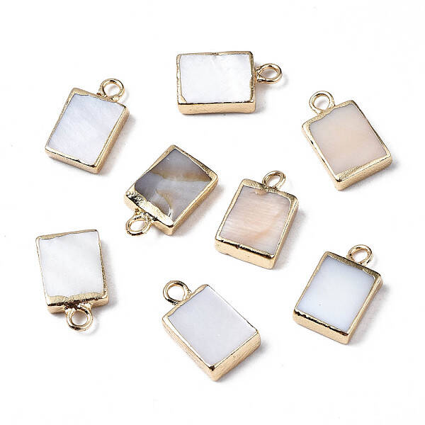 Natural Freshwater Shell Charms