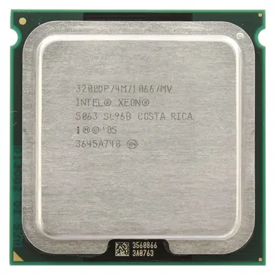 SL96B Intel Xeon 5063 Dual-Core 3.20GHz 1066MHz FSB 4MB L2 Cache Socket LGA771 Processor