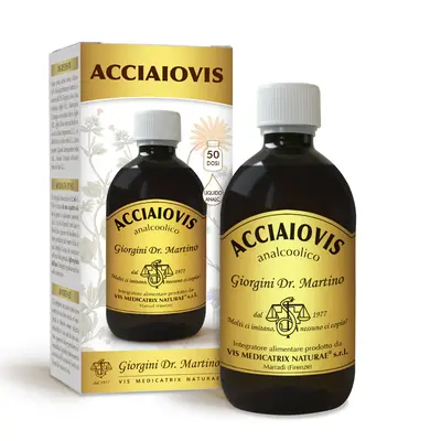Dr Giorgini acciaiovis 500 ml non-alcoholic liquid