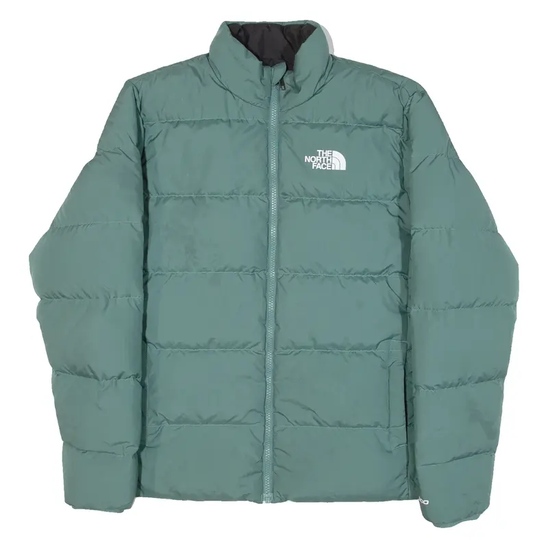 THE NORTH FACE Reversible 600 Insulated Girls Puffer Jacket Green 14-15Y