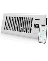 Howeall Super Quiet Register Booster Fan Register Holes, Smart Register Vent with Dual Intelligent Thermostat and WIFI App Co...
