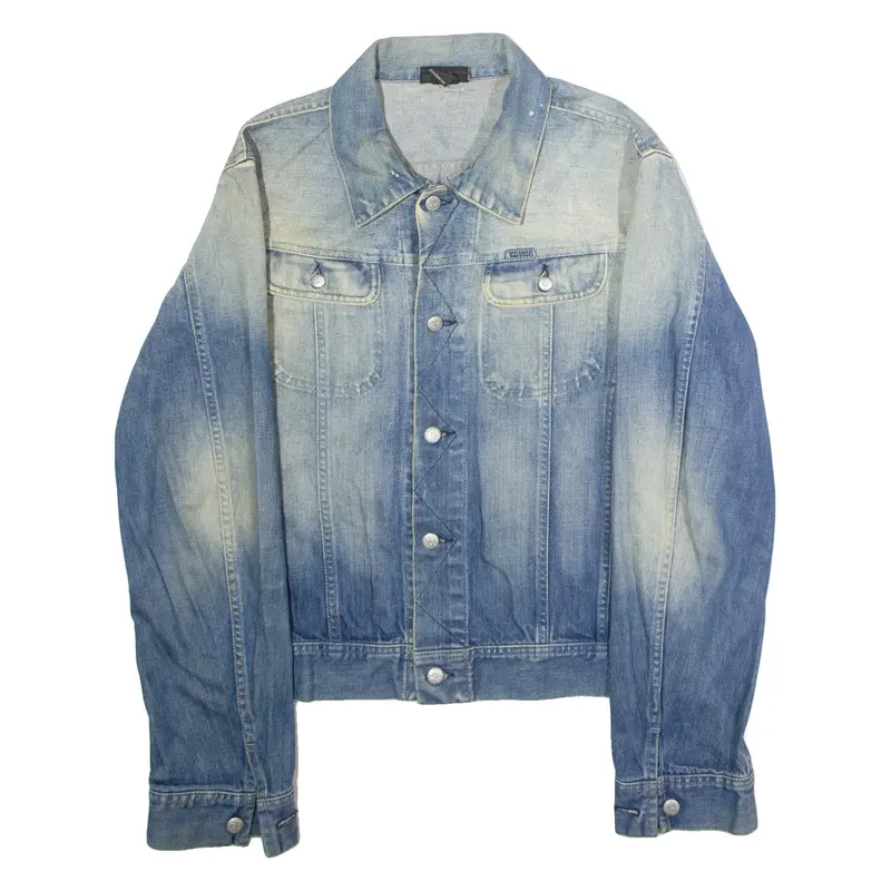 DIESEL Mens Denim Jacket Blue L