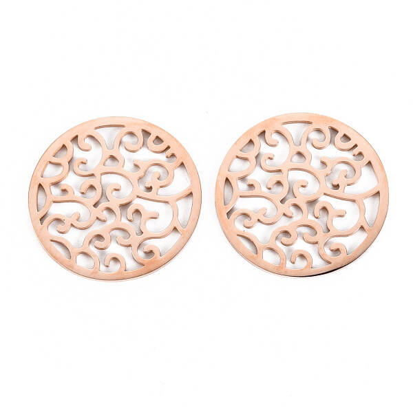 304 Stainless Steel Filigree Joiners Links