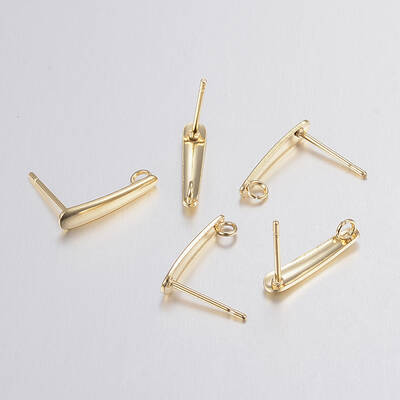 304 Stainless Steel Stud Earring Findings