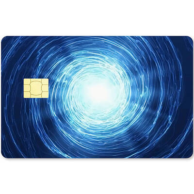 PVC Plastic Waterproof Card Stickers