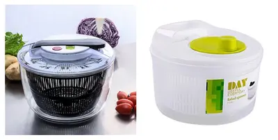 Useful Vegetables Fruits Dryer Salad Spinner Fruit Wash Clean Basket Storage Drying Machine Kitchen Tools Vegetable Dehydrato...