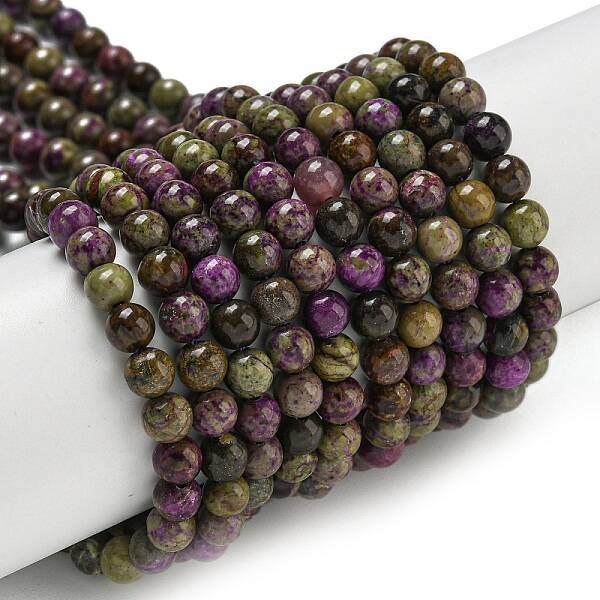 Natural Atlantisite Stichtite Beads Strands