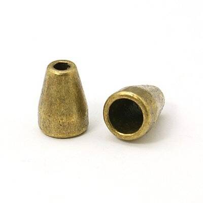 Tibetan Style Alloy Bead Cone
