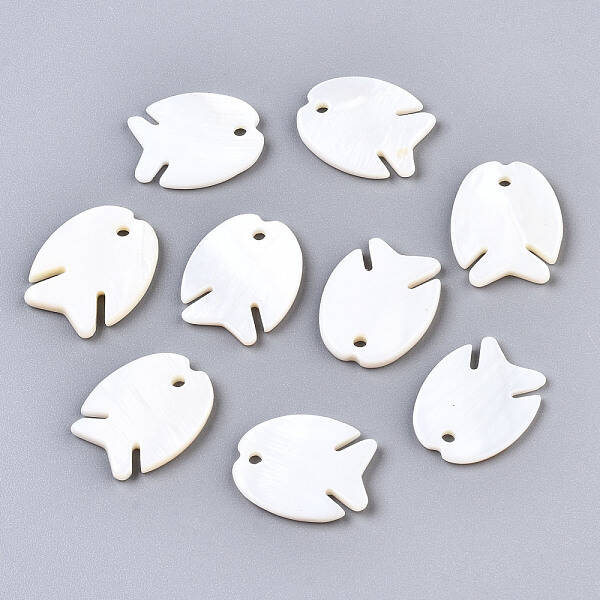 Natural Freshwater Shell Pendants