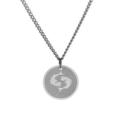 Non-Tarnish Stainless Steel 12 Constellation Pendant Necklaces for Sweater