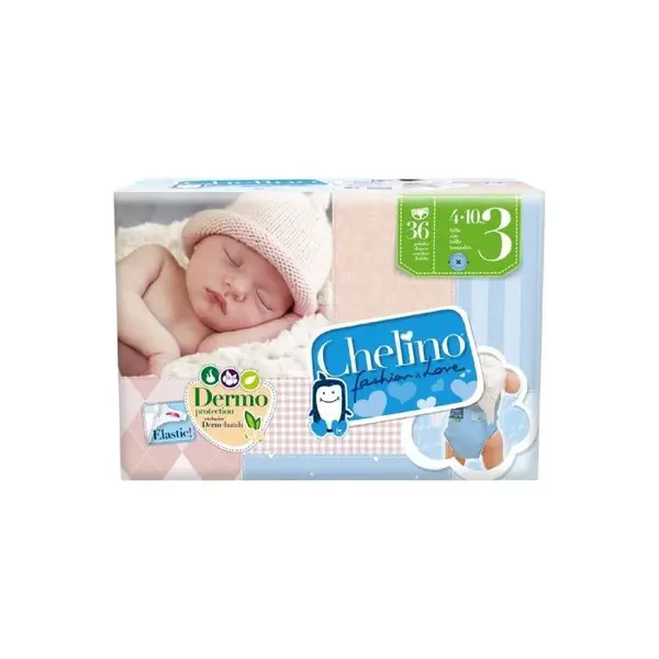 Chelino Fashion&Love diapers T-3 36 Units