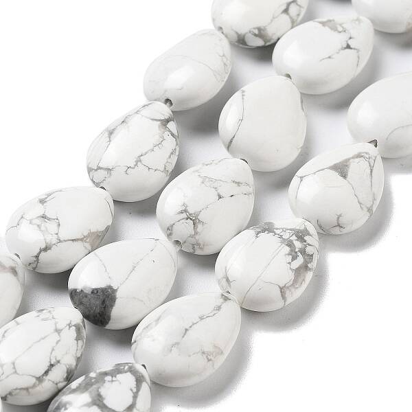 Natural Howlite Beads Strands