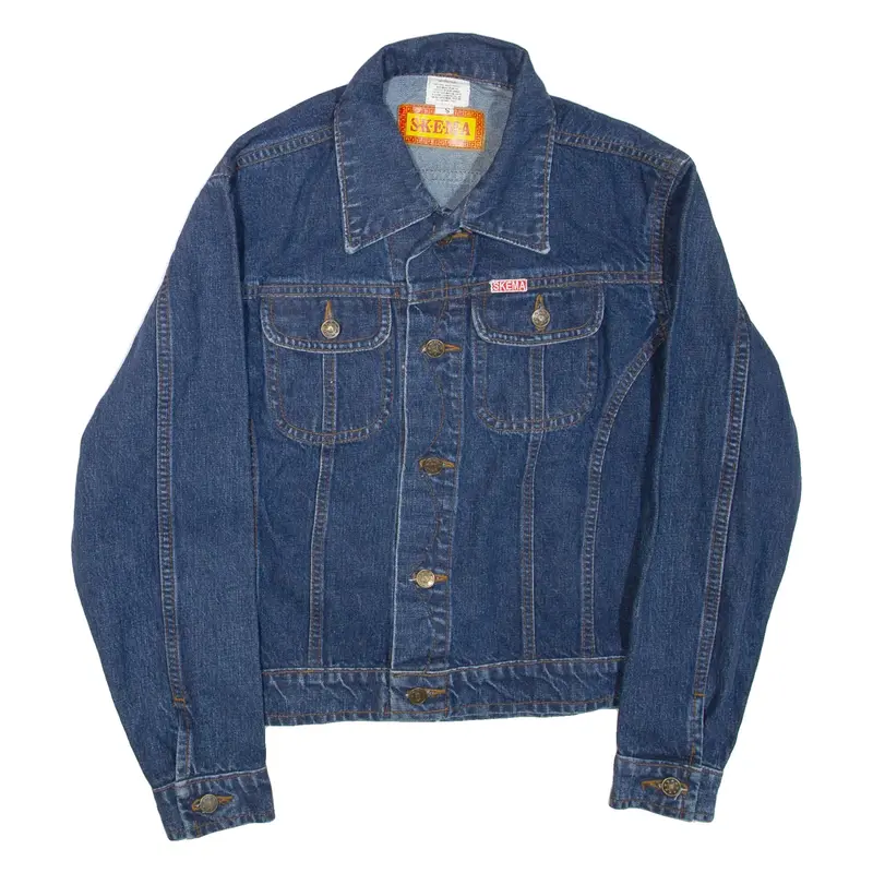 SKEMA Mens Denim Jacket Blue S