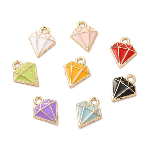 Alloy Enamel Pandants
