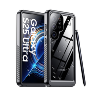 SPIDERCASE Designed for Samsung Galaxy S25/ S25 Plus/ S25Ultra/S24/S24Plus/S24Ultra/S23Ultra/S22Ultra Case Waterproof, Built-...