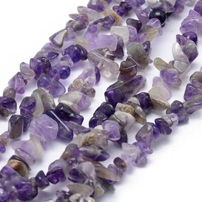 Natural Amethyst Beads Strands