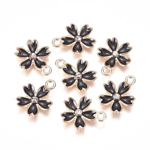 Alloy Enamel Pendants