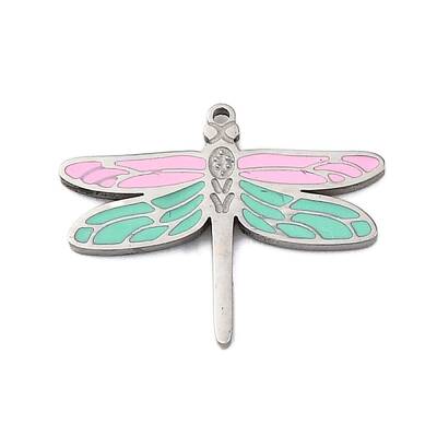 304 Stainless Steel Enamel Charms
