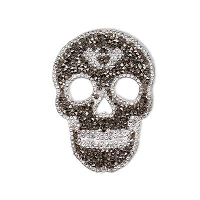 Halloween Skull Shape Hotfix Rhinestone