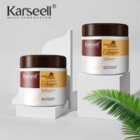 Karseell Collagen Deep Nourishing Repair Hair Argan Oil Frizz-Smoothing Hair Mask Serum All Hair Types 16.90 oz 500 ml Condit...
