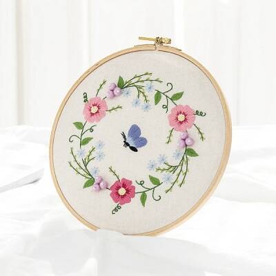 Flower Pattern DIY Embroidery Kit