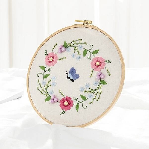 Flower Pattern DIY Embroidery Kit