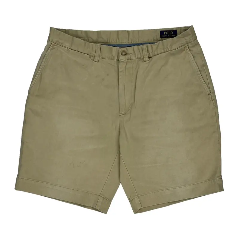 Ralph Lauren Chino Shorts - 32W 9L Beige Cotton | Size: 32″ waist