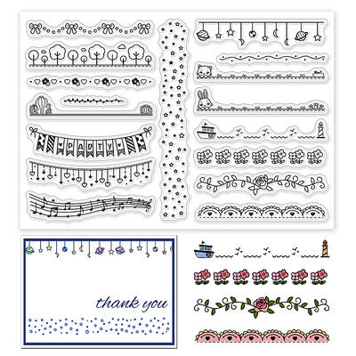 PVC Plastic Stamps