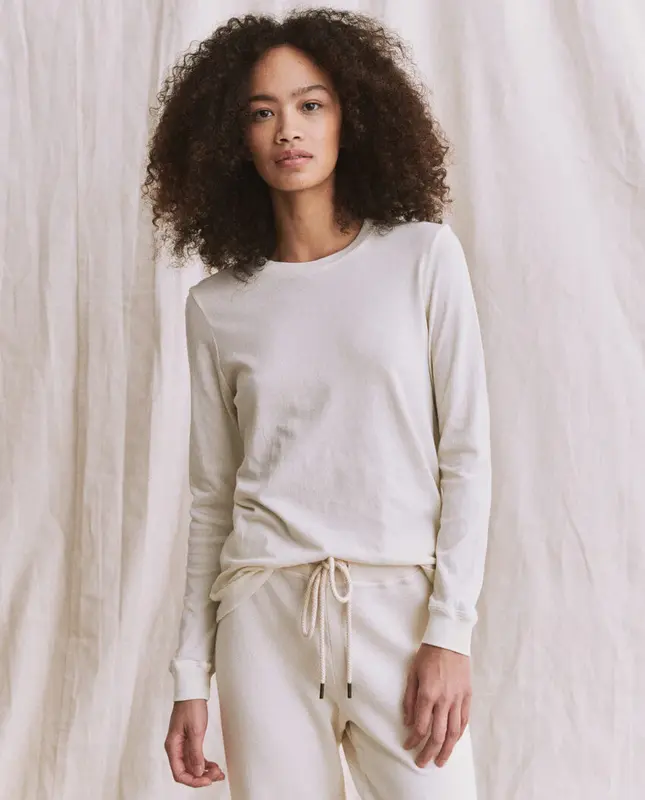 Tshirt The Long Sleeve 1-White | Color: 1 WHITE | Size: 2-M