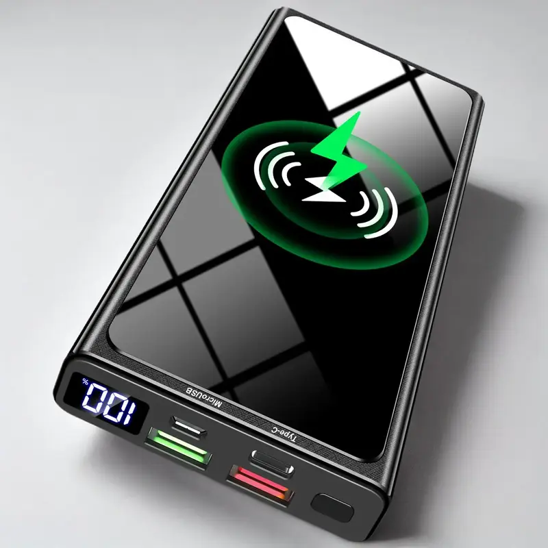 Music Festival 10000mAh Wireless Power Bank, 1 Count 22.5W PD20W QC3.0 Fast Charger Power Bank, Smartphone Charging Devices...