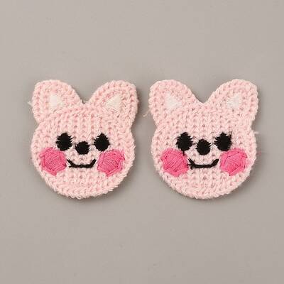 Animal Polyester Knitted Appliques