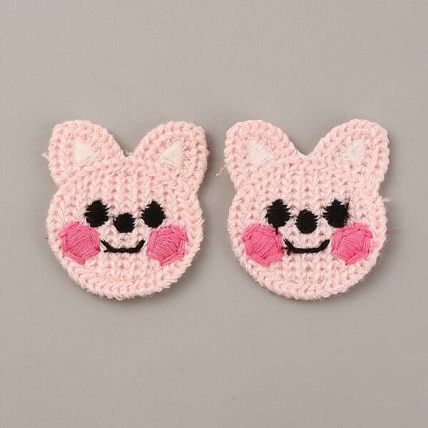 Animal Polyester Knitted Appliques