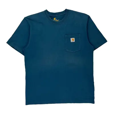 Carhartt T-Shirt - Medium Blue Cotton
