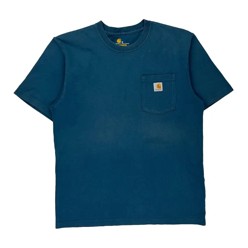 Carhartt T-Shirt - Medium Blue Cotton
