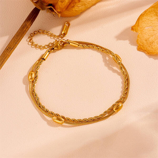 304 Stainless Steel Rope Chain Bracelets