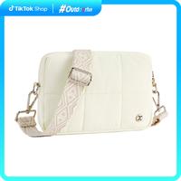 Telena Summer Breezy Crossbody Purse Breathable with Adjustable Strap,Waterproof Fabric,Lightweight Puffer design for Travel ...