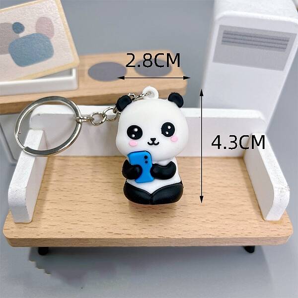 PVC Plastic Keychain