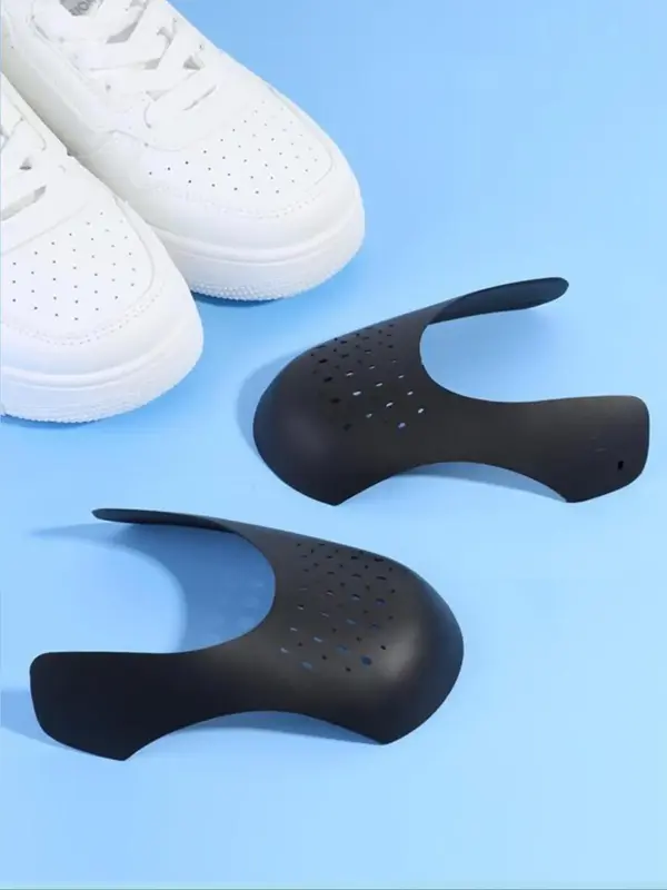 1Pair Shoe Creases Protector, Shoe Anti-Creases Guard To Prevent Sneaker Creases - Men's（L） 7.5-12 Women's （S）5-8.5