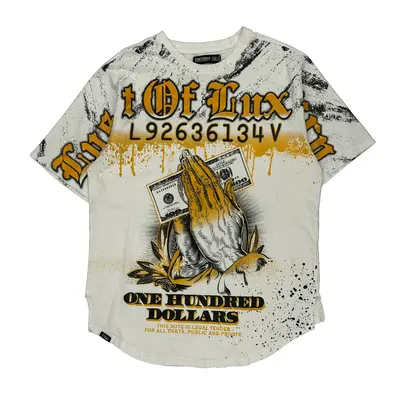One Hundred Dollars Print Contender Graphic T-Shirt - 2XL Black Cotton