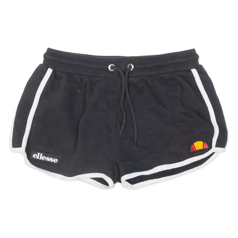 ELLESSE Girls Casual Shorts Black 10-11Y W26