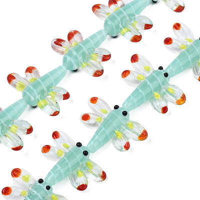 Autumn Theme Handmade Lampwork Beads Strands