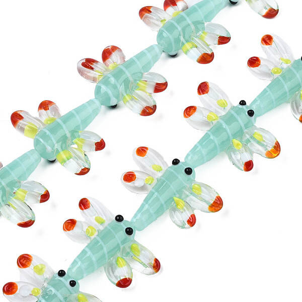 Autumn Theme Handmade Lampwork Beads Strands