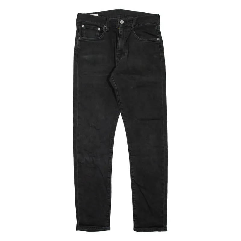 LEVI'S 512 BIG E Mens Jeans Black Slim Tapered W30 L30