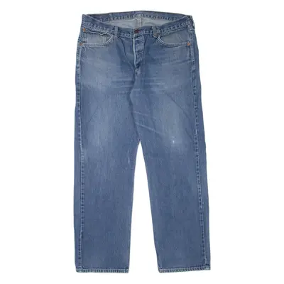 LEVI'S 582 06 Jeans Mens Blue Regular Straight Stone Wash W38 L32