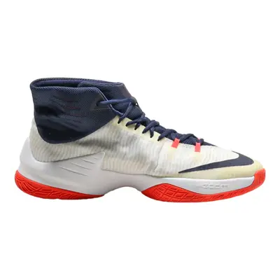 NIKE Zoom Clear Out High Top Trainers White Canvas Mens UK 11